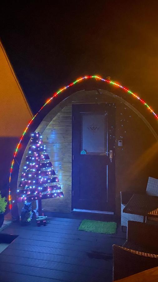 Heatherbrae Cosy Wooden Pod ไคล์ออฟล็อคฮัลช์ ภายนอก รูปภาพ