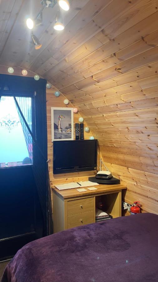 Heatherbrae Cosy Wooden Pod ไคล์ออฟล็อคฮัลช์ ภายนอก รูปภาพ